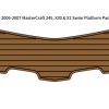 MasterCraft 245 X30 X2 swim platform EVA teak deck pad