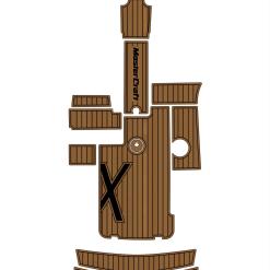 Mastercraft X35 Swim Platform Cockpit Pad EVA Teak Deck Mat