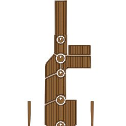 Mastercraft X46 Cockpit Pad EVA Foam Faux Teak Floor Mat