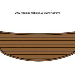 2002 Moomba Mobius LSV Swim Platform EVA Foam Teak Deck Mat