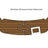 Rinker 250 Fiesta Vee EVA foam teak deck pad
