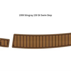 1999 Stingray 230 SX Swim Platform Step Pad Boat EVA Foam Teak Deck Floor Mat SeaDek MarineMat Gatorstep Style Self Adhesive