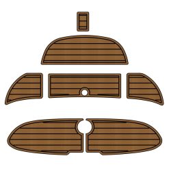 2006 & Earlier Yamaha SX230 Swim Platform Pad Boat EVA Foam Teak Deck Floor Mat SeaDek MarineMat Gatorstep Style Self Adhesive