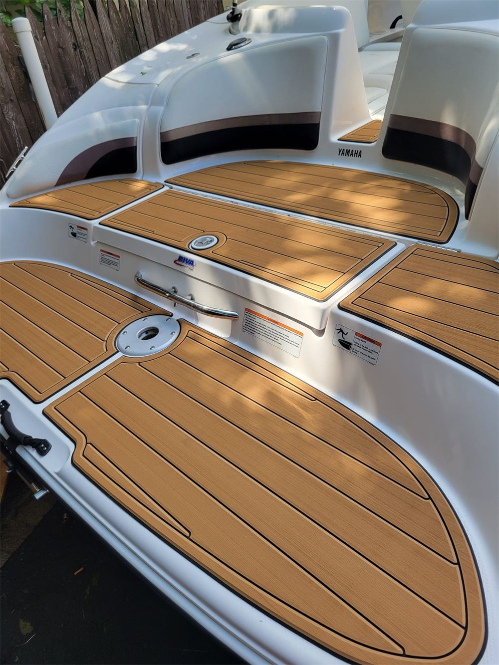 Yamaha SX230 swim platform pad EVA foam teak deck mat 3 Yamaha SX230 swim platform pad EVA foam teak deck mat - Image 3