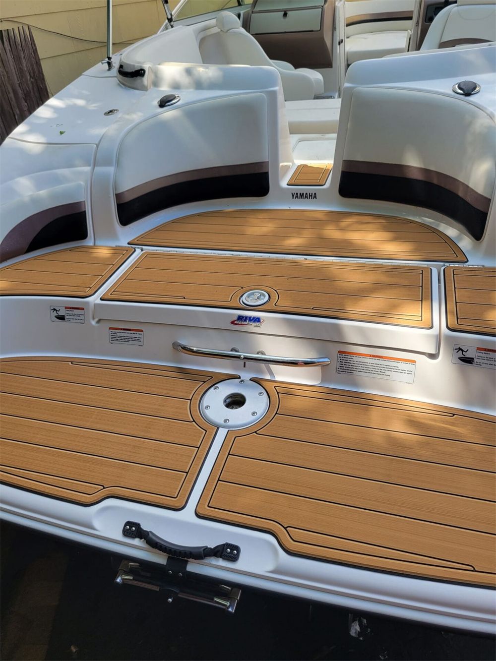 Yamaha SX230 swim platform pad EVA foam teak deck mat 4 Yamaha SX230 swim platform pad EVA foam teak deck mat - Image 4