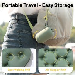 Inflatable Seat Cushion with Storage Box, Gray 14 V1265 AU 009 HUI 03