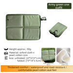 Portable folding outdoor seat cushion - 88g