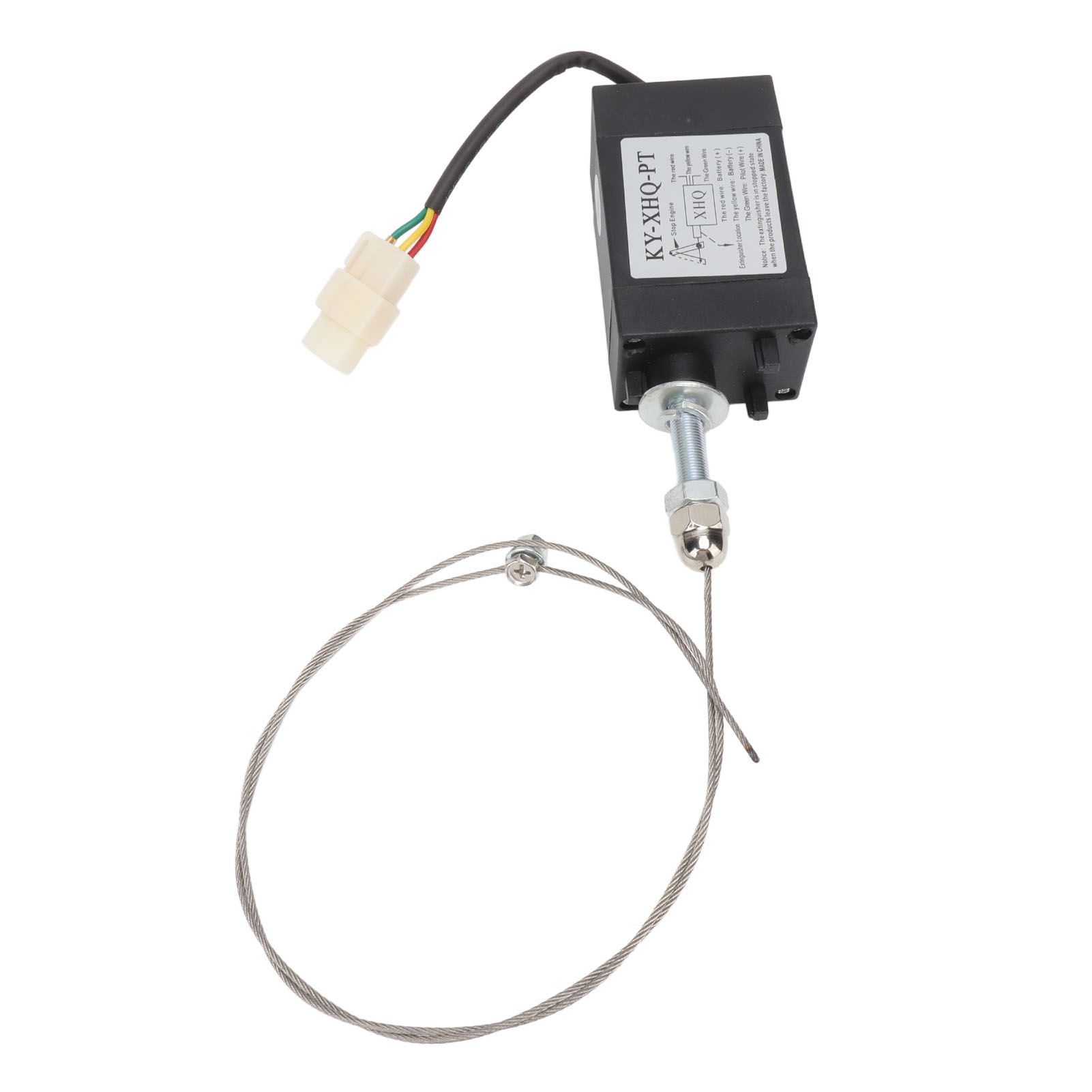 24V Engine Flameout Device ABS Stainless Steel Generator Flameout Solenoid Valve for Replacement Power On Normally Open Type 3 24V Engine Flameout Device ABS Stainless Steel Generator Flameout Solenoid Valve for Replacement Power On Normally Open Type - Image 3