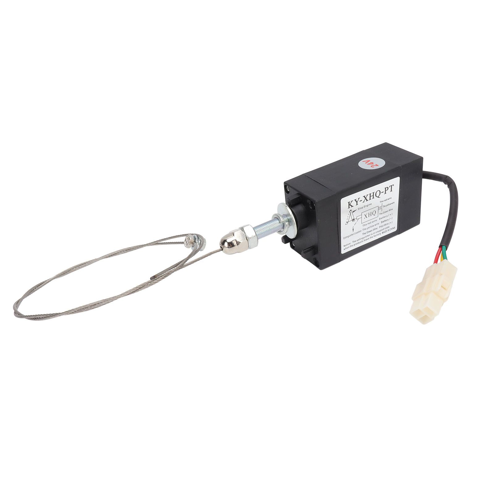 24V Engine Flameout Device ABS Stainless Steel Generator Flameout Solenoid Valve for Replacement Power On Normally Open Type 7 24V Engine Flameout Device ABS Stainless Steel Generator Flameout Solenoid Valve for Replacement Power On Normally Open Type - Image 7