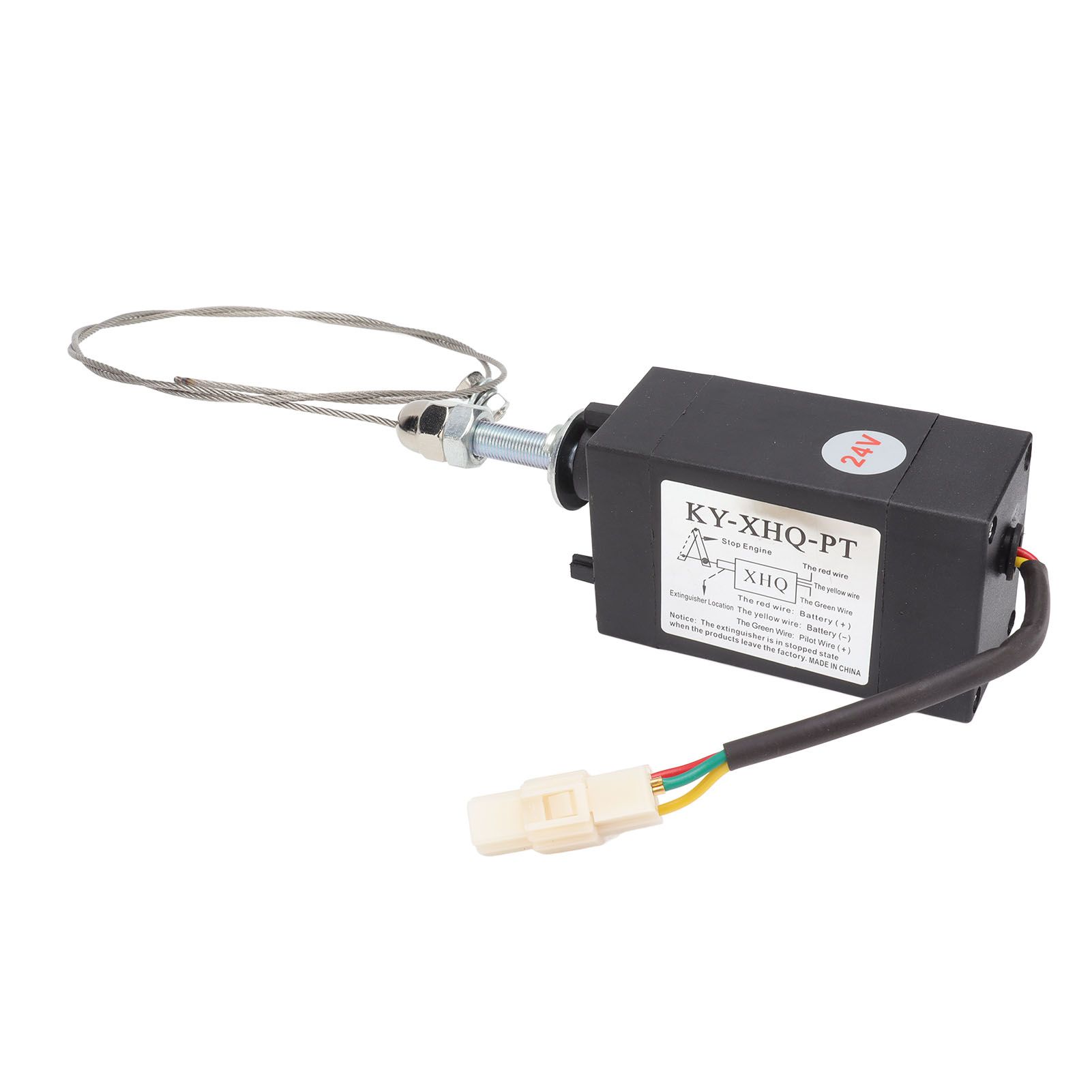 24V Engine Flameout Device ABS Stainless Steel Generator Flameout Solenoid Valve for Replacement Power On Normally Open Type 8 24V Engine Flameout Device ABS Stainless Steel Generator Flameout Solenoid Valve for Replacement Power On Normally Open Type - Image 8