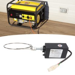 24V Engine Flameout Device ABS Stainless Steel Generator Flameout Solenoid Valve for Replacement Power On Normally Open Type 25 V1294 YM0512 3111220282611 10