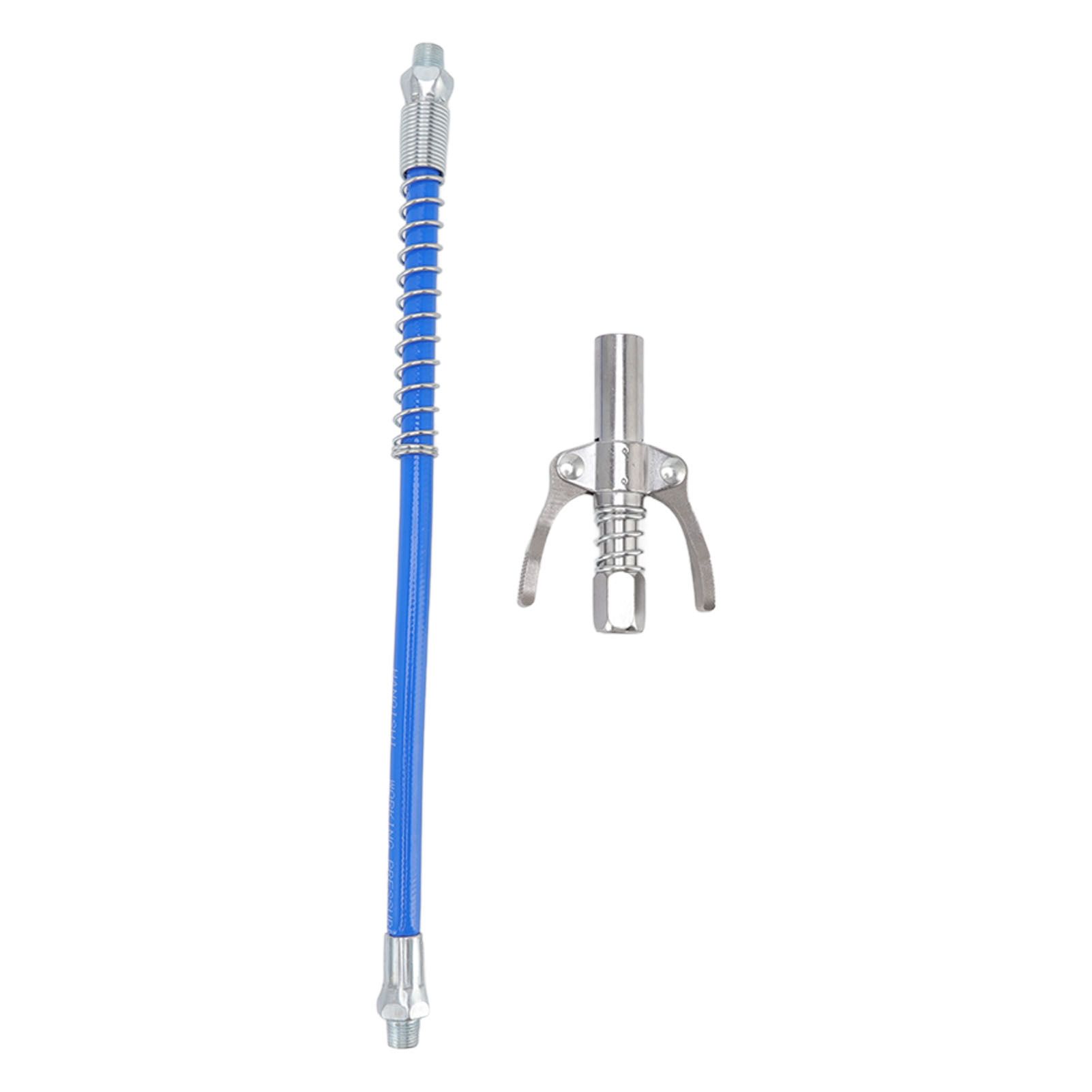 Grease Tool Coupler with 30.5cm Hose G1/8 Male Thread 1 Grease Tool Coupler with 30.5cm Hose G1/8 Male Thread