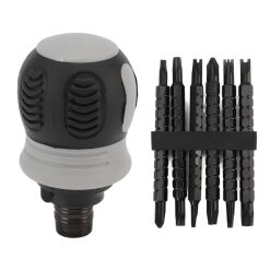 Mini Ratchet Screwdriver Set, 13-Piece with Telescopic Handle