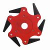 Brush Cutter Head 6 Blade 2.5cm Diameter Nylon Manganese Steel