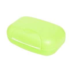 Alternative view of Travel Soap Container Waterproof Portable Bar Soap Case Holder Leakproof Soap Box for Home Hotel Green