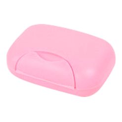 Alternative view of Travel Soap Container Waterproof Portable Bar Soap Case Holder Leakproof Soap Box for Home Hotel Pink