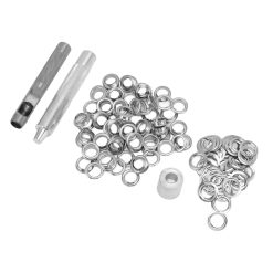 Alternative view of Grommet tool kit 100 set with hole cutter and mandrel