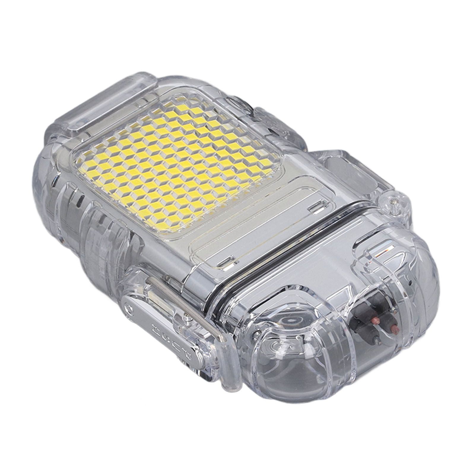 Arc Cigarette Lighter IP56 Waterproof Wind Proof LED Lighting Portable Multifunctional Dual Arc Lighter Silver 5 Arc Cigarette Lighter IP56 Waterproof Wind Proof LED Lighting Portable Multifunctional Dual Arc Lighter Silver - Image 5