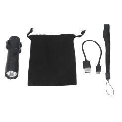 Alternative view of Flashlight Lighter USB Charging IP56 Waterproof High Brightness 3 Lighting Modes