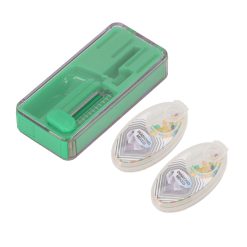 Alternative view of Cigarette Burst Capsule Box ABS One Hand Operation Cigarette Flavor Bead Holder for Smoking Accessories Green