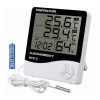 Digital Hygrometer Thermometer with External Waterproof Probe