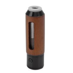 Handheld Car Ashtray with Cigarette Lighter No Leakage Portable Mini Car Cigarette Holder 50mAh Black 18 V1294 YM0512 3117220270011 03