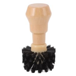 Portafilter cleaning brush with beech handle, 51mm/54mm