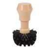 Portafilter cleaning brush 58mm with beech handle