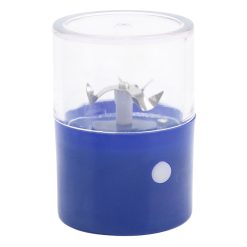 Alternative view of Electric Spice Grinder Stainless Steel Blade USB Rechargeable Portable Crusher Grinder Cracker for Spice Herb Cigarette Blue
