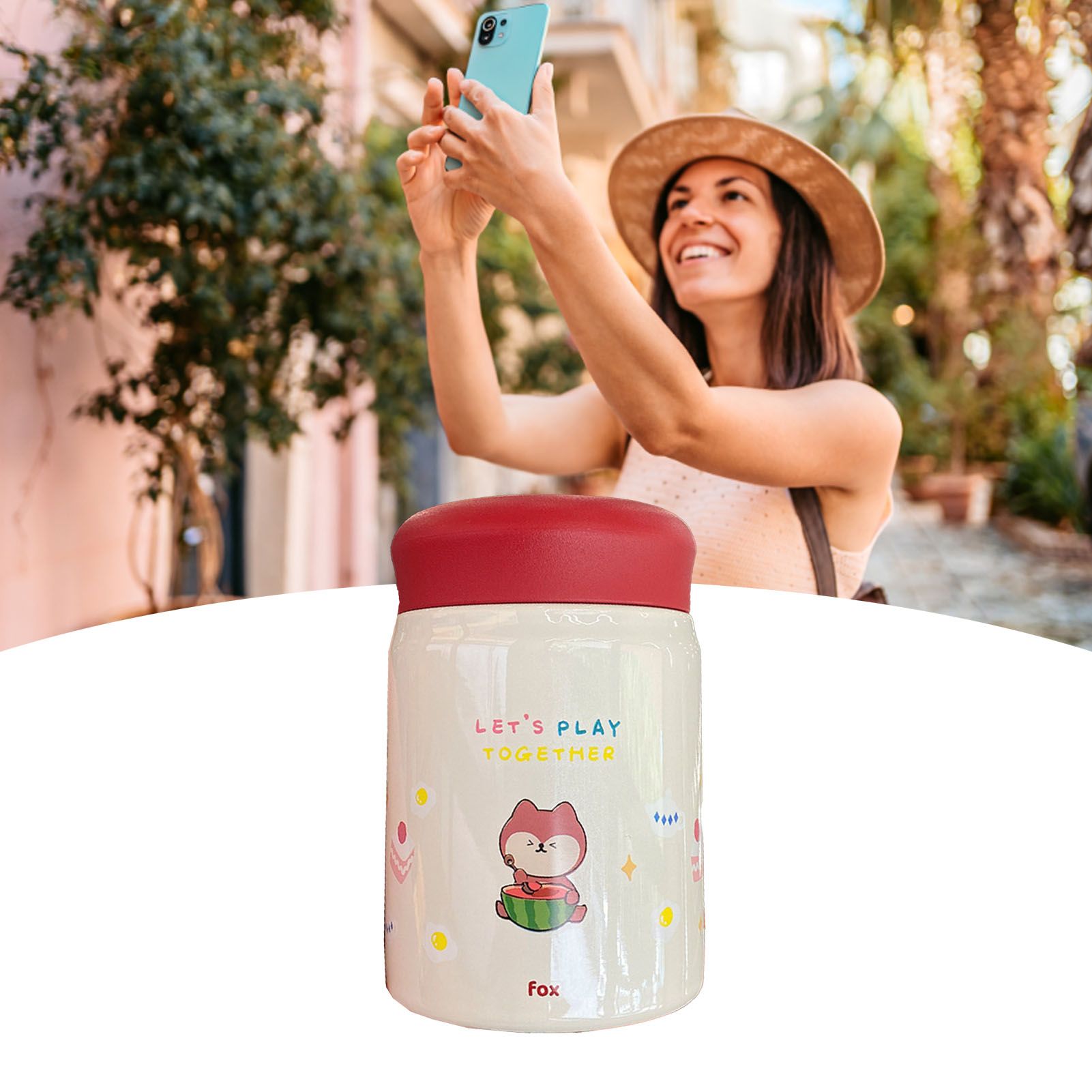 320ml Stainless Steel Insulated Vacuum Food Jar 6 320ml Stainless Steel Insulated Vacuum Food Jar - Image 6