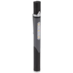 Alternative view of Pen Flashlight USB Charge 3 Light Sources LED Chip Clip Design Widely Used Pen Light Flashlight for Repair Hospital Black