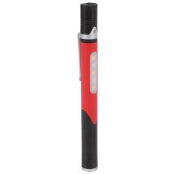 Alternative view of Pen Flashlight USB Charge 3 Light Sources LED Chip Clip Design Widely Used Pen Light Flashlight for Repair Hospital Red