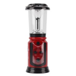 Alternative view of Radio Lantern Hand Crank USB Rechargeable Multi Functional AM FM Emergency Radio LED Flashlight for Camping Hiking Red