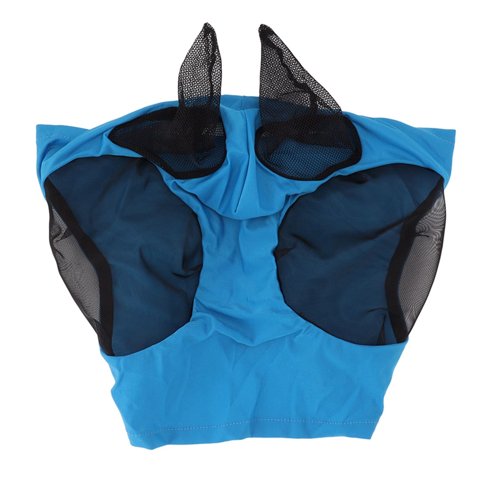 Horse Mesh Fly Mask Breathable Elastic Horse Face Mask with Ears Protection Riding Equestrian Equipment Blue 1 Horse Mesh Fly Mask Breathable Elastic Horse Face Mask with Ears Protection Riding Equestrian Equipment Blue