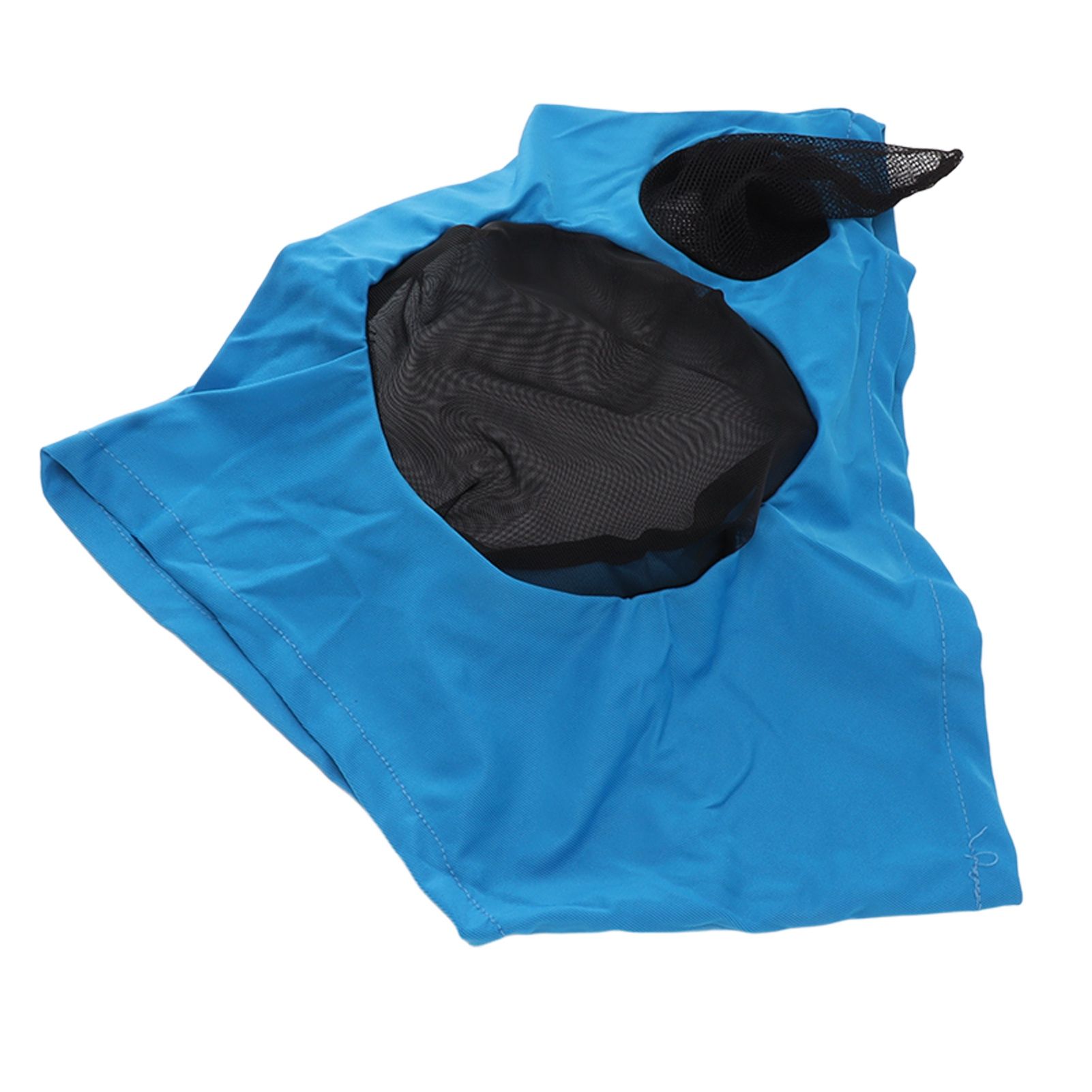 Horse Mesh Fly Mask Breathable Elastic Horse Face Mask with Ears Protection Riding Equestrian Equipment Blue 9 Horse Mesh Fly Mask Breathable Elastic Horse Face Mask with Ears Protection Riding Equestrian Equipment Blue - Image 9