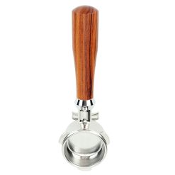 Alternative view of 54mm Coffee Portafilter Double Flow Portafilter Coffee Machine Filter For Breville 870 880 E Redwood