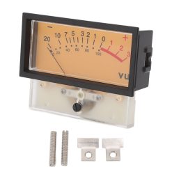 12V High Accuracy VU Meter Header DB Audio Level Header Power Amplifier Level Meter with Backlight 500UA 650Ω
