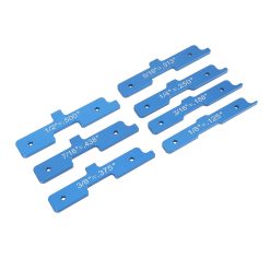 Alternative view of Router Table Set Up Bars Wood Cutter Measuring Block Alloy Steel Setup Blocks for Carpenter Construction DIY Handyman