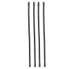 4 Pcs Gooseneck Lamp Hose Aluminium 10mm Caliber Flexible Table Desk Lamp Hose Lighting Fittings 40cm