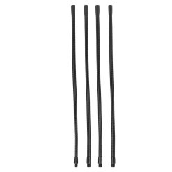 Alternative view of 4 Pcs Gooseneck Lamp Hose Aluminium 10mm Caliber Flexible Table Desk Lamp Hose Lighting Fittings 40cm