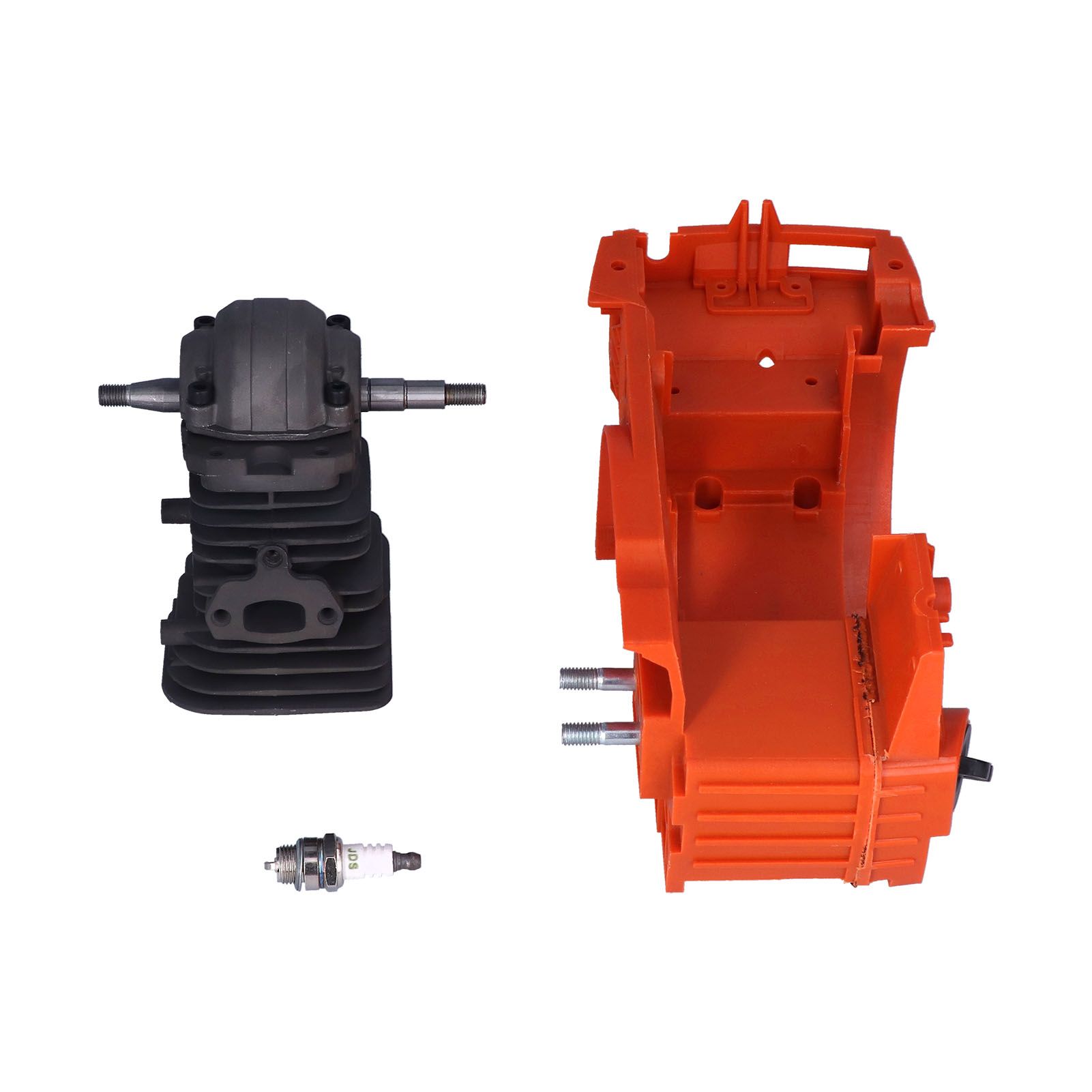 Crankcase Cylinder 40mm Crankcase Cylinder with Spark Plug for Husqvarna 136 137 141 142 Chainsaw 530071991 1 Crankcase Cylinder 40mm Crankcase Cylinder with Spark Plug for Husqvarna 136 137 141 142 Chainsaw 530071991
