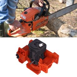 Crankcase Cylinder 40mm Crankcase Cylinder with Spark Plug for Husqvarna 136 137 141 142 Chainsaw 530071991 25 V1294 YM0523 3111210364511 10