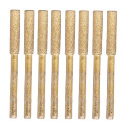 8Pcs Electric Saw Sharpener Easy Installation High Efficiency Metal Polishing Tools for Wood Mold4.8mm