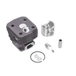 Alternative view of 54mm Cylinder Piston Spark Plug Set Replacement Fit for Husqvarna 288 288XP 281 181 Chainsaw
