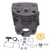 46mm Cylinder Piston Spark Plug Fuel Filter Kit Garden Chainsaw Accessory Fit for Husqvarna 55 51