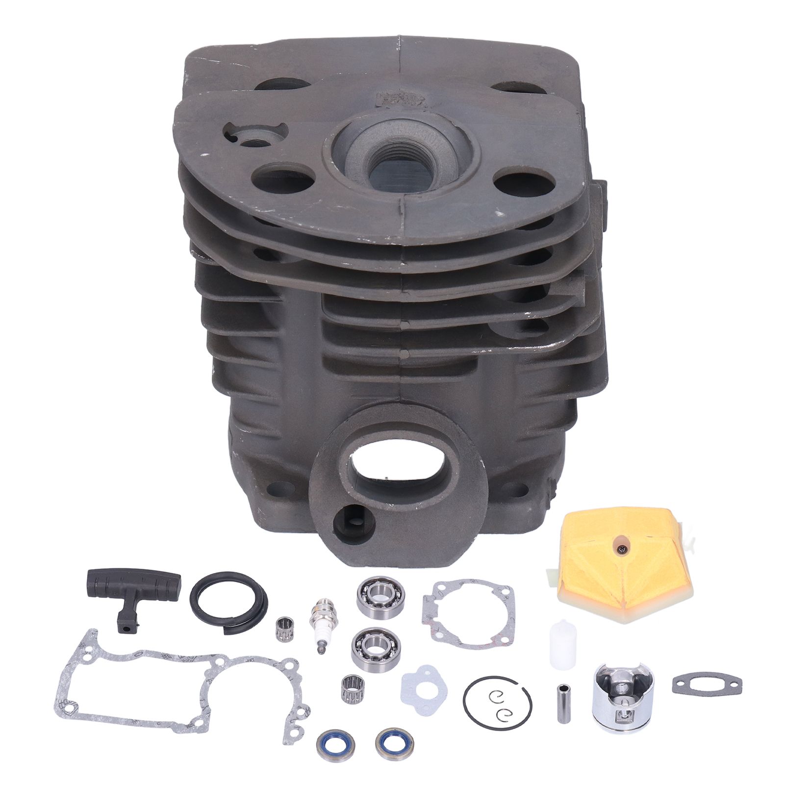 46mm Cylinder Piston Spark Plug Fuel Filter Kit Garden Chainsaw Accessory Fit for Husqvarna 55 51 1 46mm Cylinder Piston Spark Plug Fuel Filter Kit Garden Chainsaw Accessory Fit for Husqvarna 55 51
