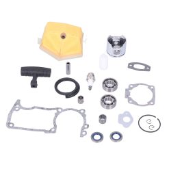 46mm Cylinder Piston Spark Plug Fuel Filter Kit Garden Chainsaw Accessory Fit for Husqvarna 55 51 27 V1294 YM0523 3111210396111 12