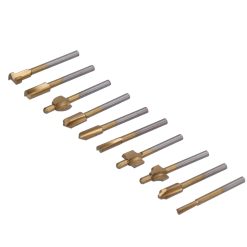 10pcs Carpentry Router Bits Carbide Rotary Burr Set for DIY Woodworking Carving Engraving Drilling 19 V1294 YM0523 3111210398211 04 1