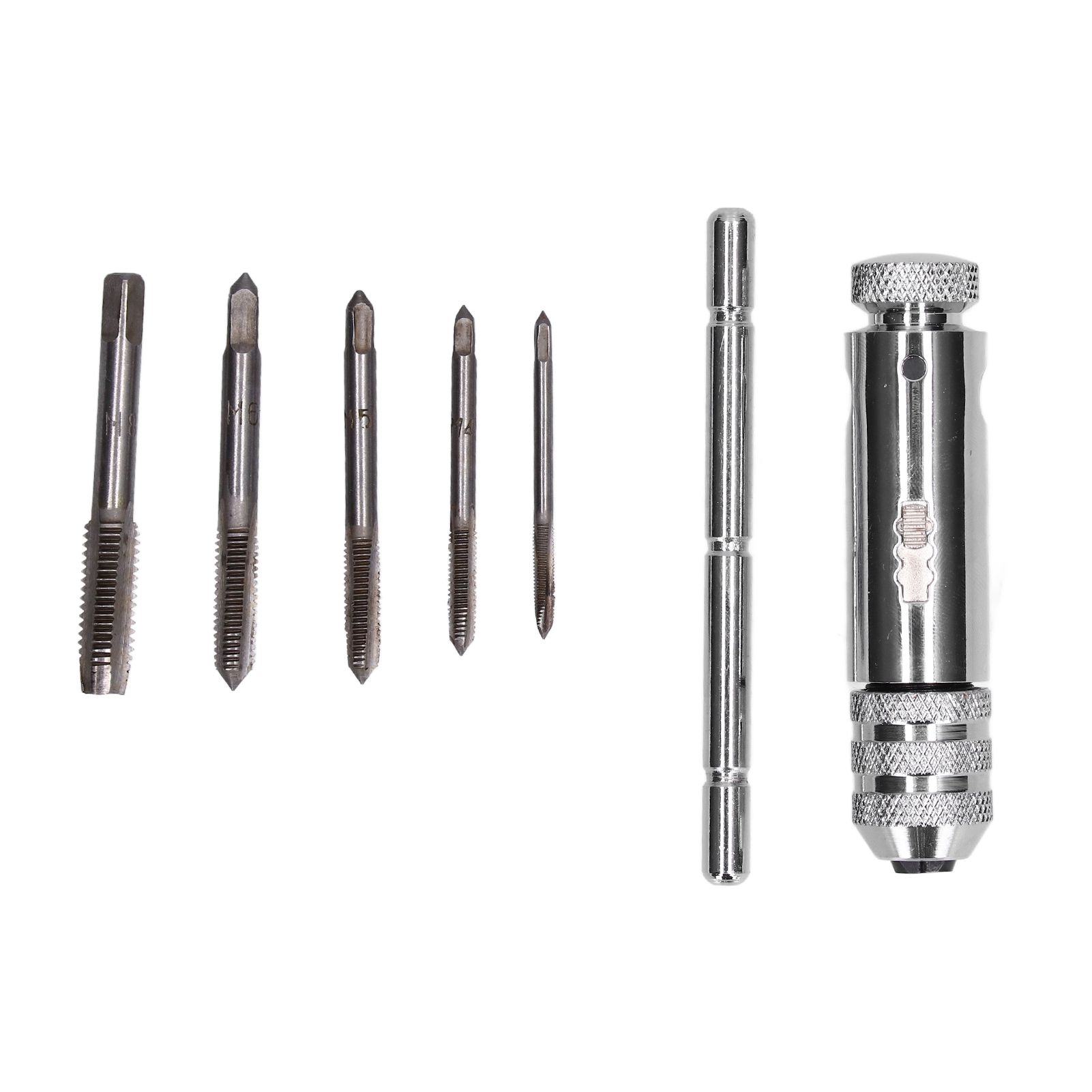Ratchet Tap Wrench Rigid Hold 3 Positions Gear Box Adjustable Various Tap Sizes T Handle Tap Wrench for Faucet Reamer 1 Ratchet Tap Wrench Rigid Hold 3 Positions Gear Box Adjustable Various Tap Sizes T Handle Tap Wrench for Faucet Reamer