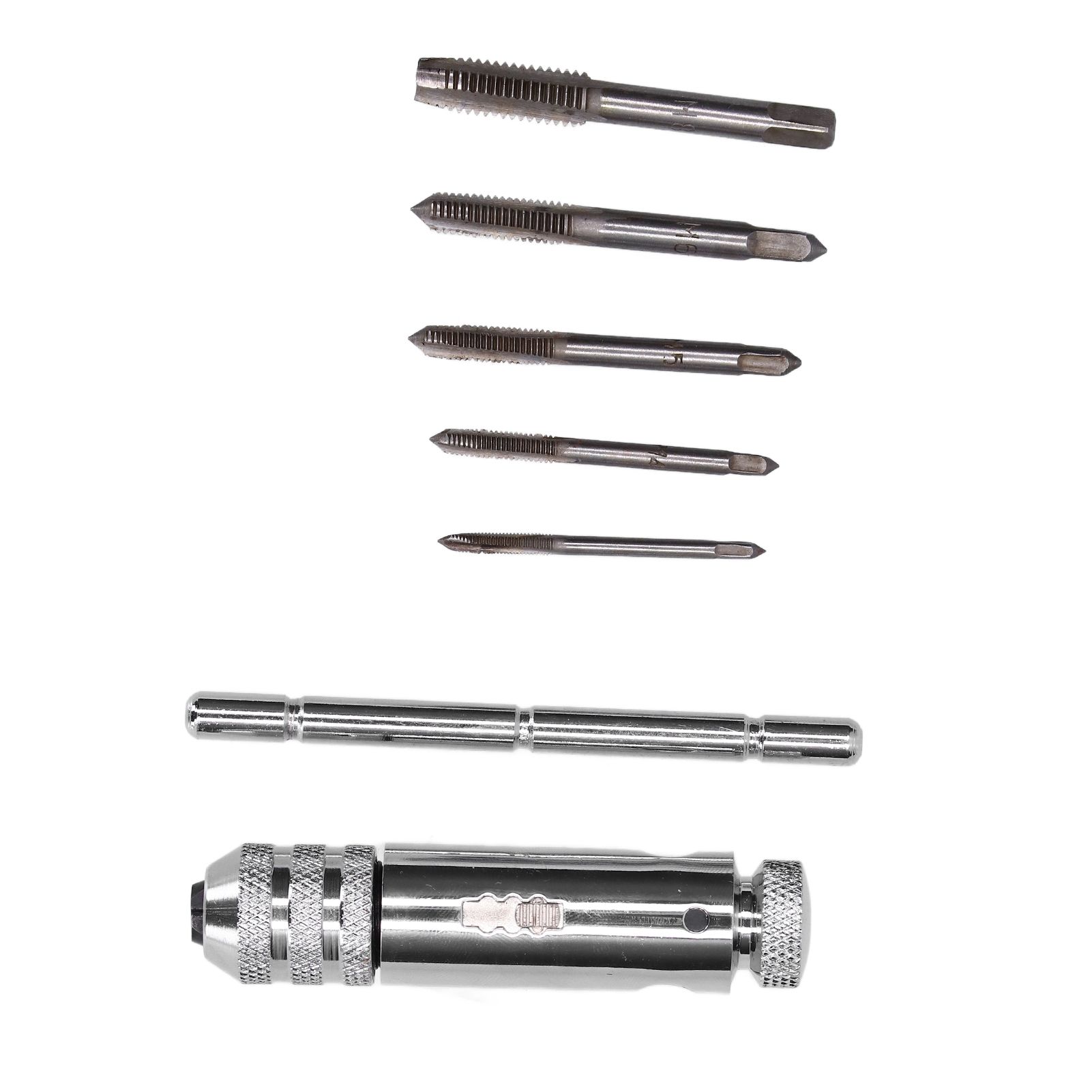 Ratchet Tap Wrench Rigid Hold 3 Positions Gear Box Adjustable Various Tap Sizes T Handle Tap Wrench for Faucet Reamer 4 Ratchet Tap Wrench Rigid Hold 3 Positions Gear Box Adjustable Various Tap Sizes T Handle Tap Wrench for Faucet Reamer - Image 4